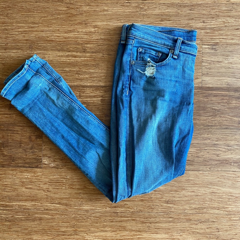 Rag & Bone Low Rise Skinny Jeans